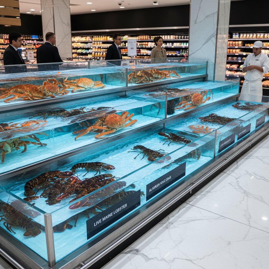 商业海鲜池设计